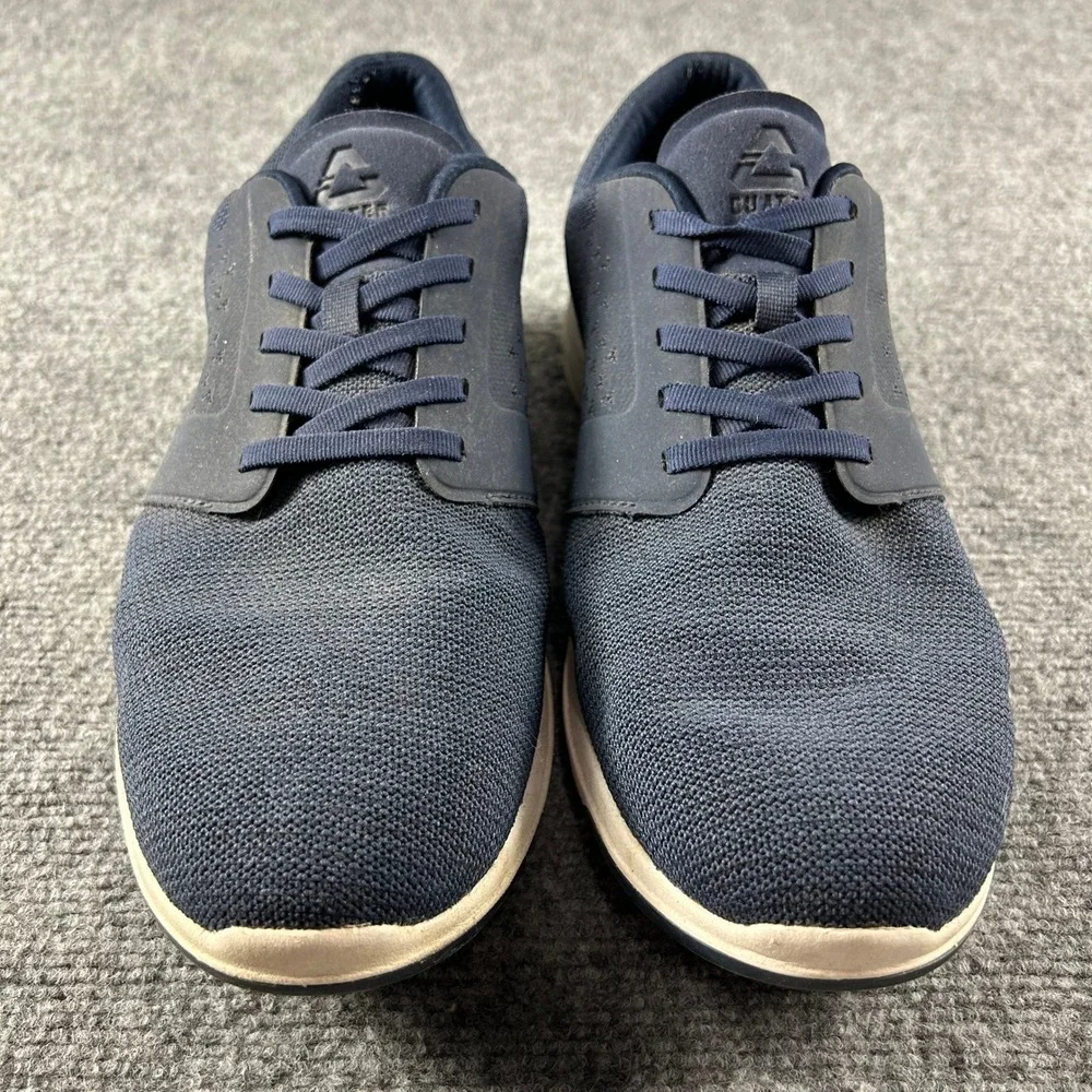Cuater‎ The Daily Golf Shoes Mens 12 Navy Blue Knit Spikeless Sneakers 4MR216